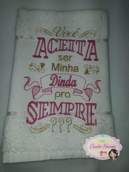 Tolha Convite Padrinhos