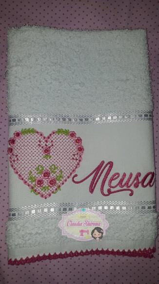 Tolha lavabo Personalizada