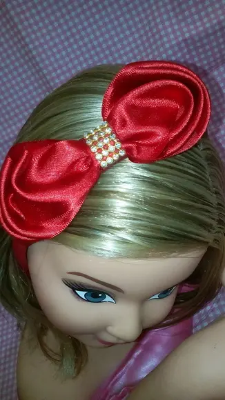 Arco Tiara Vermelha