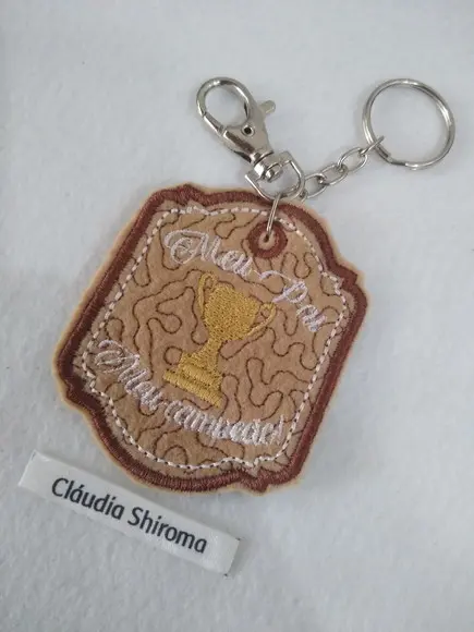 Chaveiro Dia dos Pais Meu Campeão