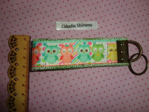 Chaveiro em tecido