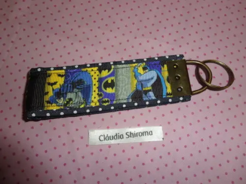 Chaveiro em tecido