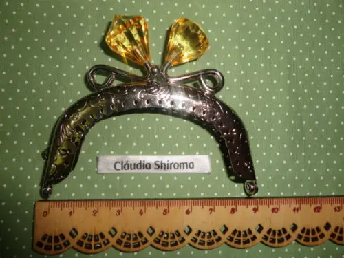 Fecho da vovó Diamante Prata