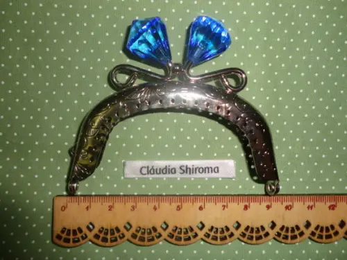Fecho da vovó Diamante Prata