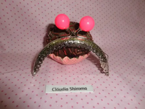 Fecho da vovó prata com bolinha