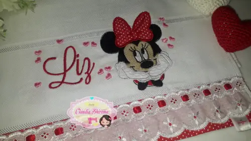 Fralda Bordada Personalizada