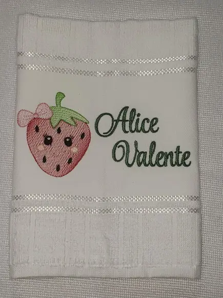 Kit 2 Toalhas Escolar Infantil Personalizada