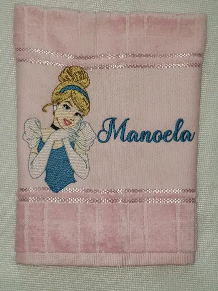 Kit 2 Toalhas Escolar Infantil Personalizada