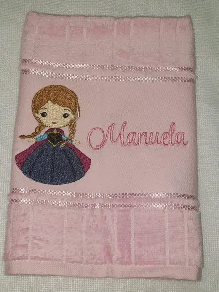 Kit 2 Toalhas Escolar Infantil Personalizada