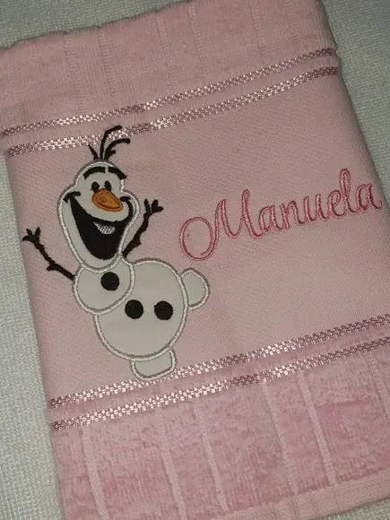Kit 2 Toalhas Escolar Infantil Personalizada