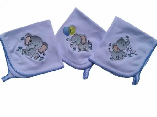 Kit 3 Naninha Segura Chupeta