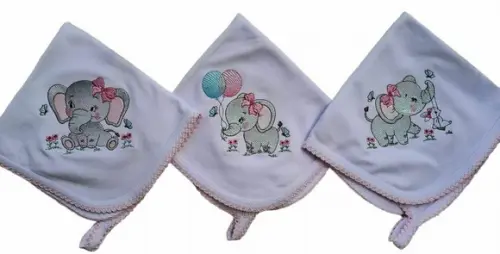 Kit 3 Naninha Segura Chupeta