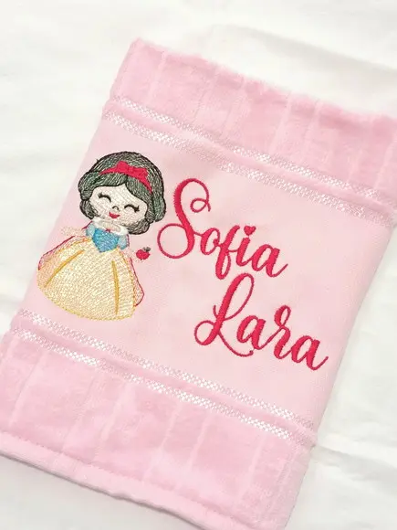 Kit 3 Toalhas Escolar Infantil Personalizada