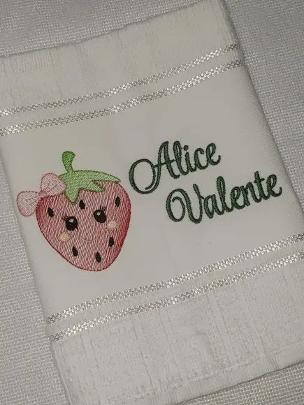 Kit 3 Toalhas Escolar Infantil Personalizada