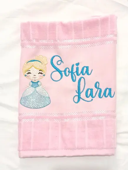 Kit 3 Toalhas Escolar Infantil Personalizada