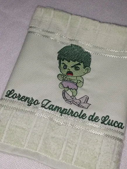 Kit 3 Toalhas Escolar Infantil Personalizada