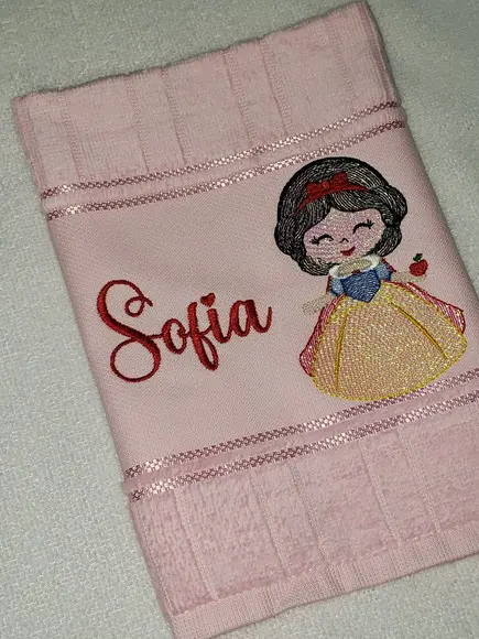 Kit 3 Toalhas Escolar Infantil Personalizada
