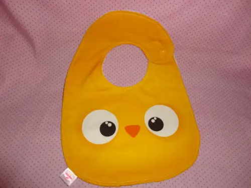 Kit babador Pintinho com toalha de boca