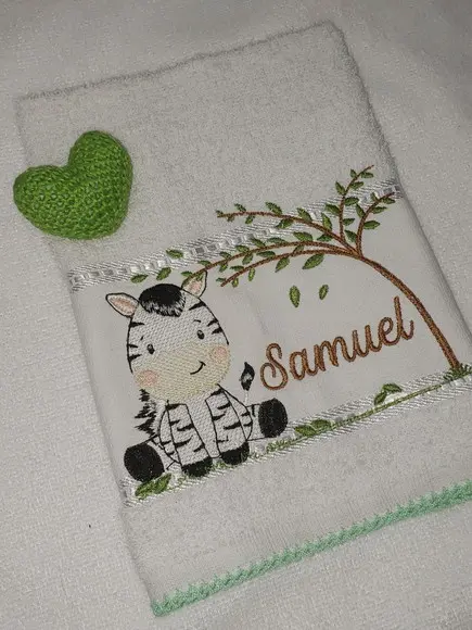 Kit Capa de Caderneta + Toalha de Boca + Prendedor de Apa Ca