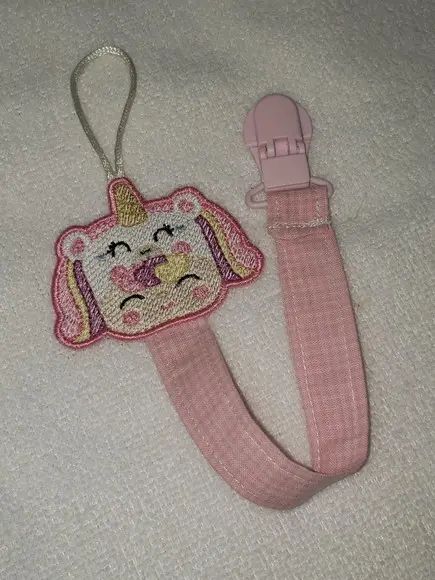 Kit Fralda de Boca e Prendedor de Chupetas