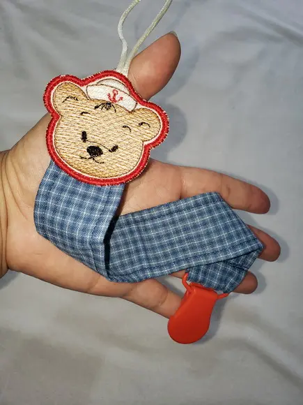 Kit Fralda de Boca e Prendedor de Chupetas