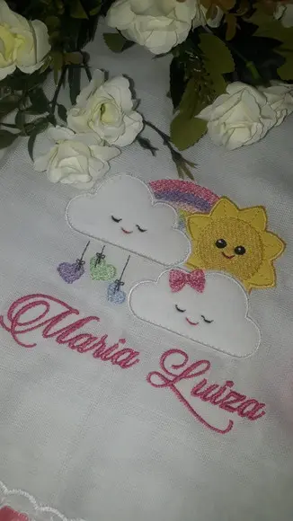 Kit Fralda de Boca e Prendedor de Chupetas