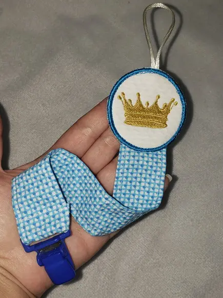 Kit Fralda de Boca e Prendedor de Chupetas