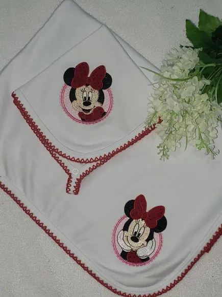 Kit Manta + Fraldinha de Boca com Segura Chupeta