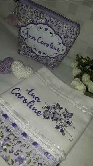 Kit Necessérie Personalizada com Toalha