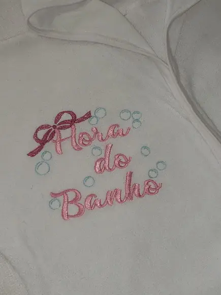 Kit Roupão de Bebê e Fralda Personalizado