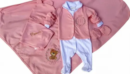 Kit Saída Maternidade 4 Peças