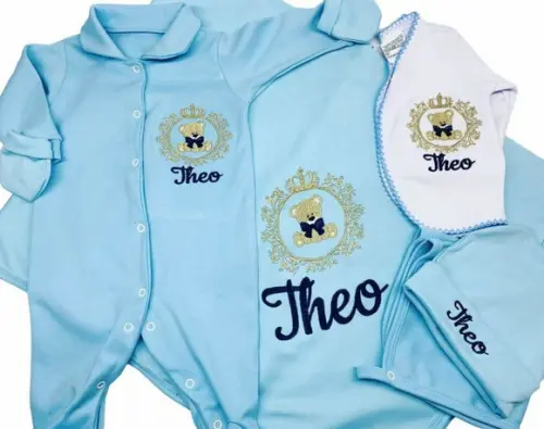 Kit Saída Maternidade 4 Peças