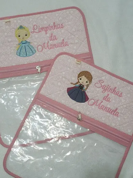 Kit Saquinho Roupa Limpa e Roupa Suja