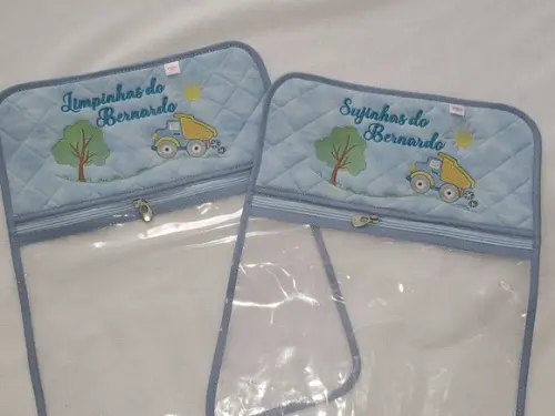 Kit Saquinho Roupa Limpa e Roupa Suja