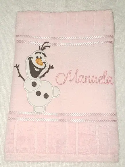 Kit Saquinho Roupa Limpa e Roupa Suja + Toalha Escolar
