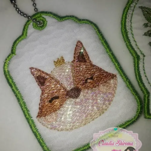 Kit tag e chaveiro