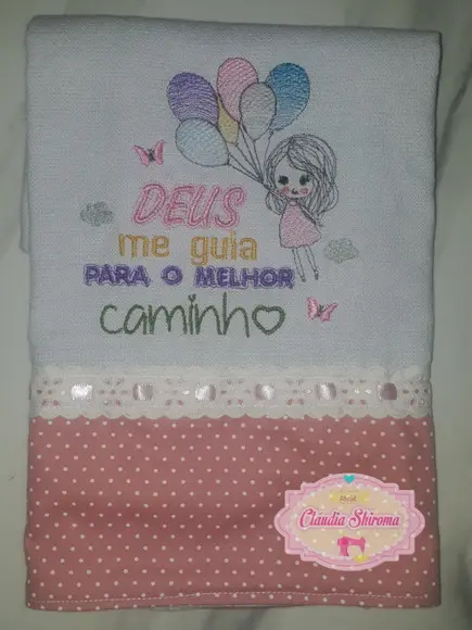 Pano de Prato Frase