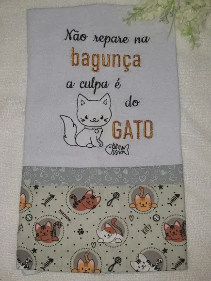 Pano de Prato Gato