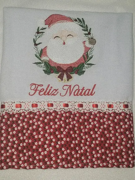 Pano de Prato Natal