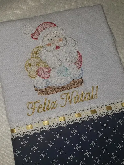 Pano de Prato Natal