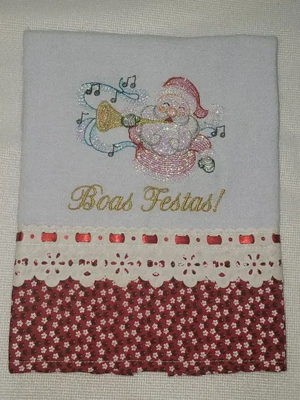 Pano de Prato Natal