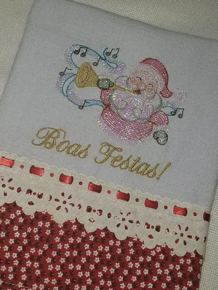 Pano de Prato Natal