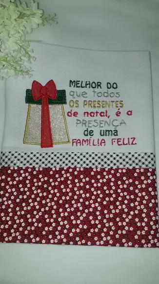 Pano de Prato Natal