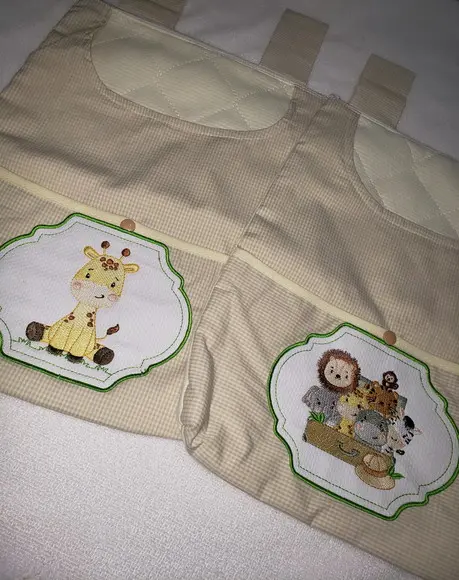 Porta Fraldas ou Porta Treco 2 Peças