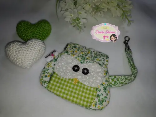 Porta Moedas Coruja