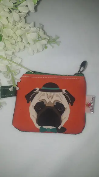 Porta Moedas Pug