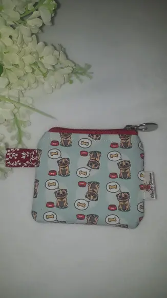 Porta Moedas Pug
