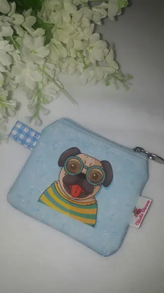 Porta Moedas Pug