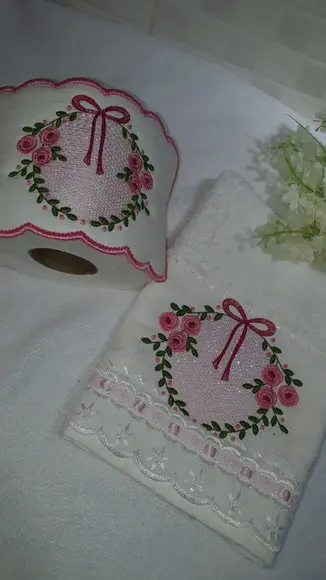 Porta Papel e Toalha de Lavabo