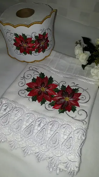 Porta Papel e Toalha de Lavabo